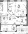 Exklusive 2-Zimmer Erdgeschoss-Wohnung - Grundriss